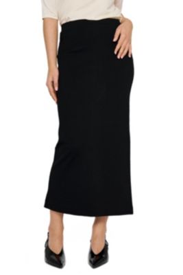 Women's Lala High-Waisted Midi Slit Skirt