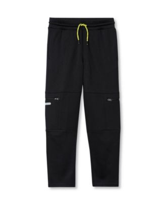 Boys Active Fleece Quick Dry Iron Knee Joggers