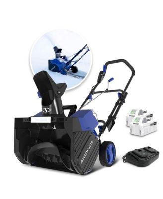 IONMAX 24V Cordless Snow Blower with Electric Engine, 24V-X2-SB18-XR