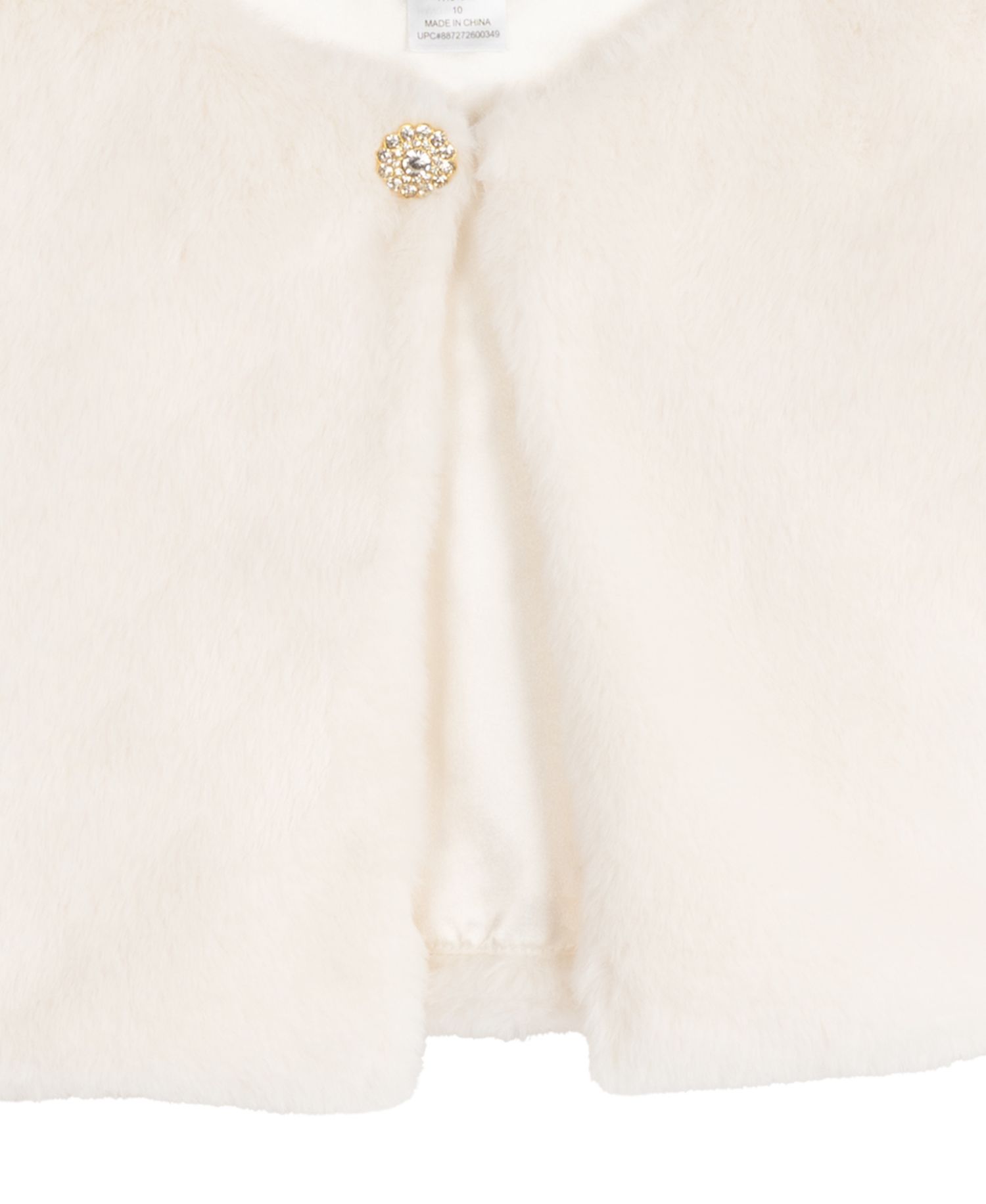 Girls' 7-16 Rhinestone Long-Sleeve Bolero