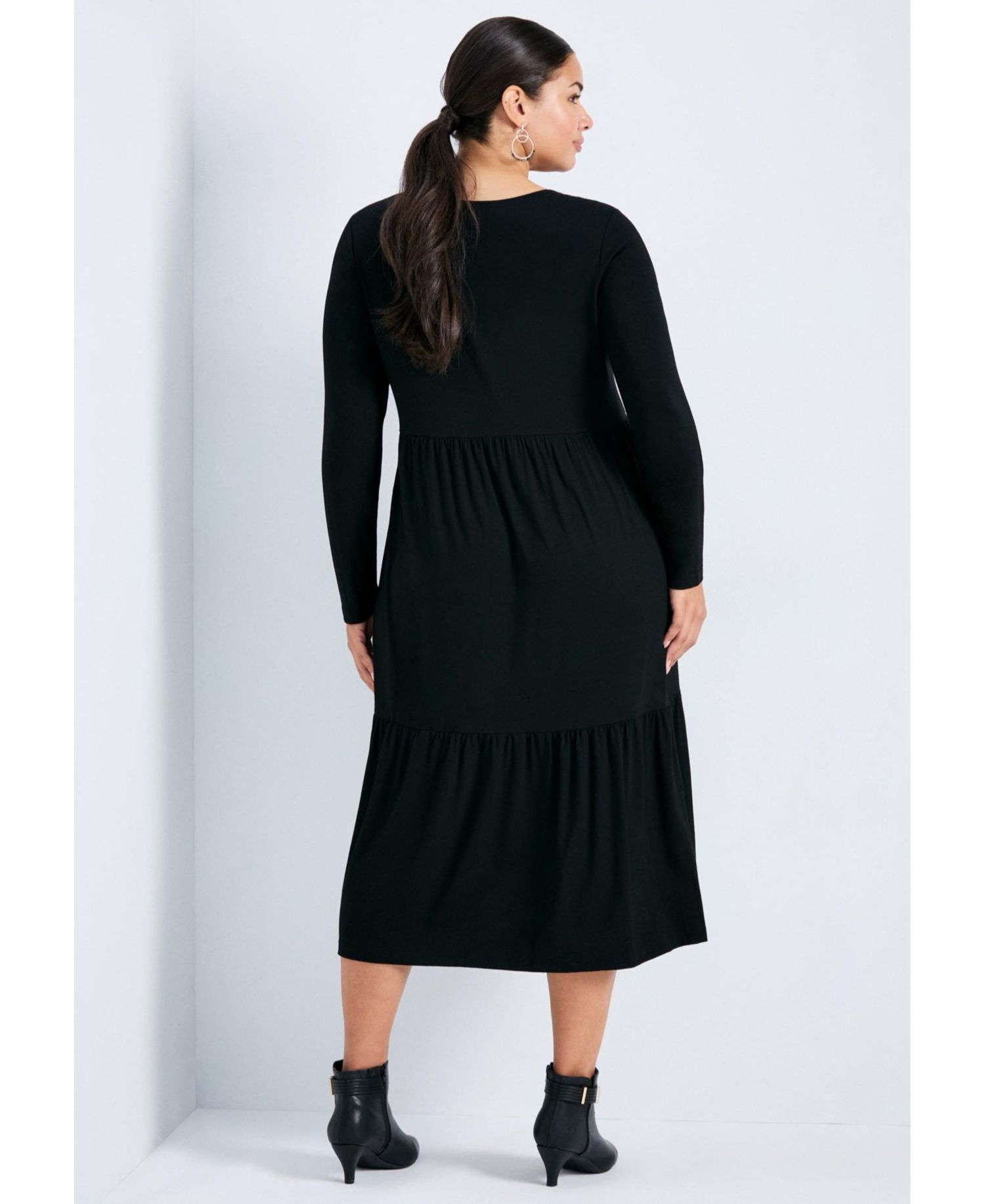 Women's Nylah Tiered Knit Dress
