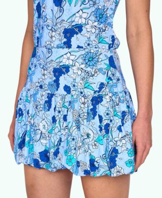Women's Bubble Mini A-Line Skirt