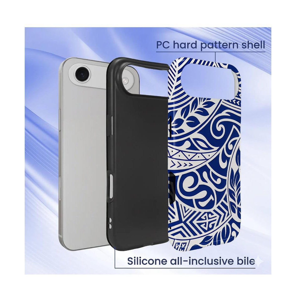 Lamicall Ocean Tribal Flow Dual-Layer Military-Grade iPhone Case Compatible with Apple iPhone Air