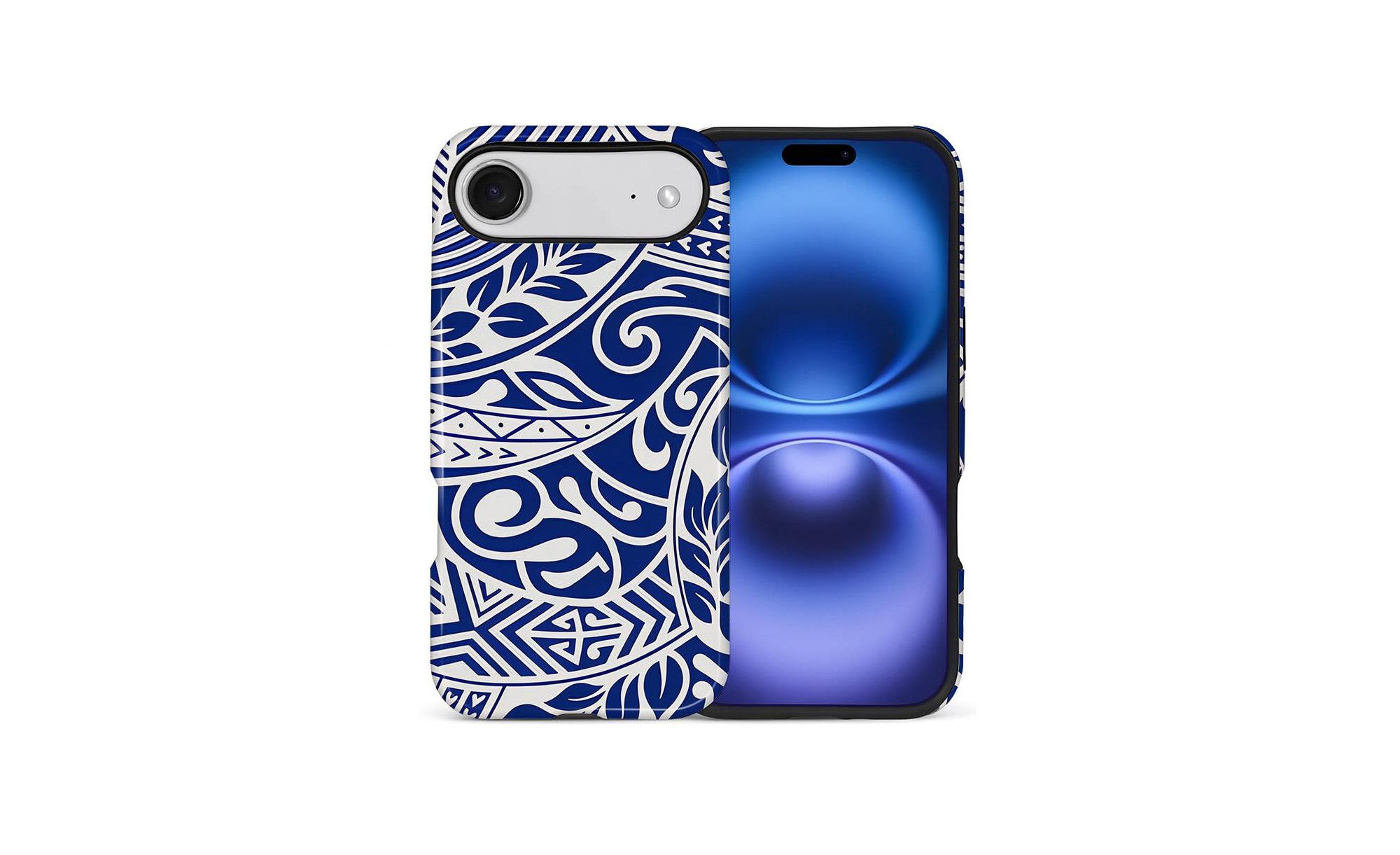 Ocean Tribal Flow Dual-Layer Shockproof Case for iPhone 16 Pro Max — Image 7