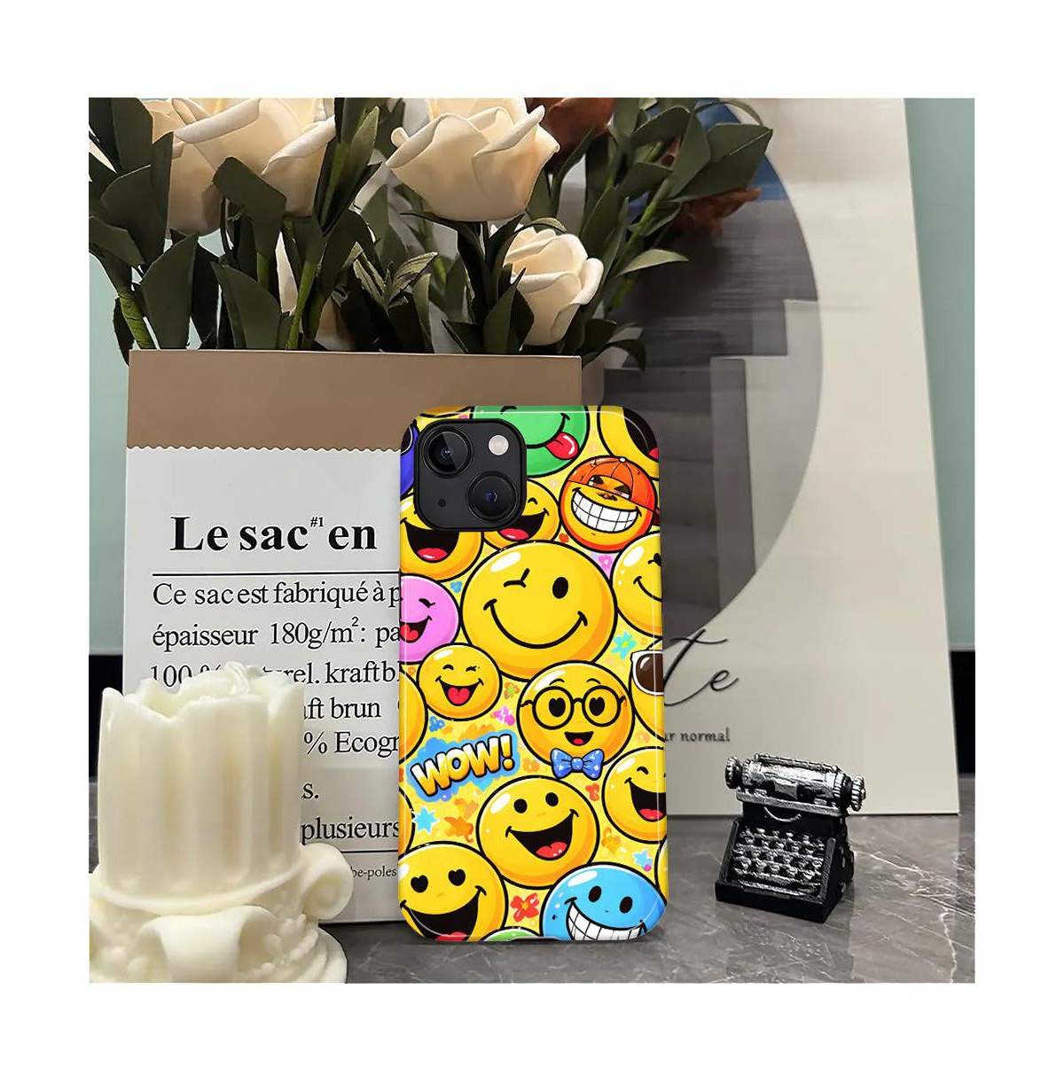 Lisen 2-Layer Smile Riot Phone Case Compatible with Apple iPhone 17 Pro Max