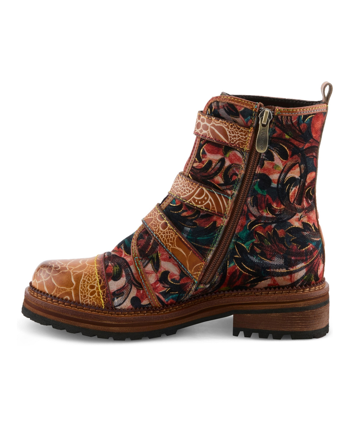 L`Artiste Women's Thisway Boots with Adjustable Buckle Straps