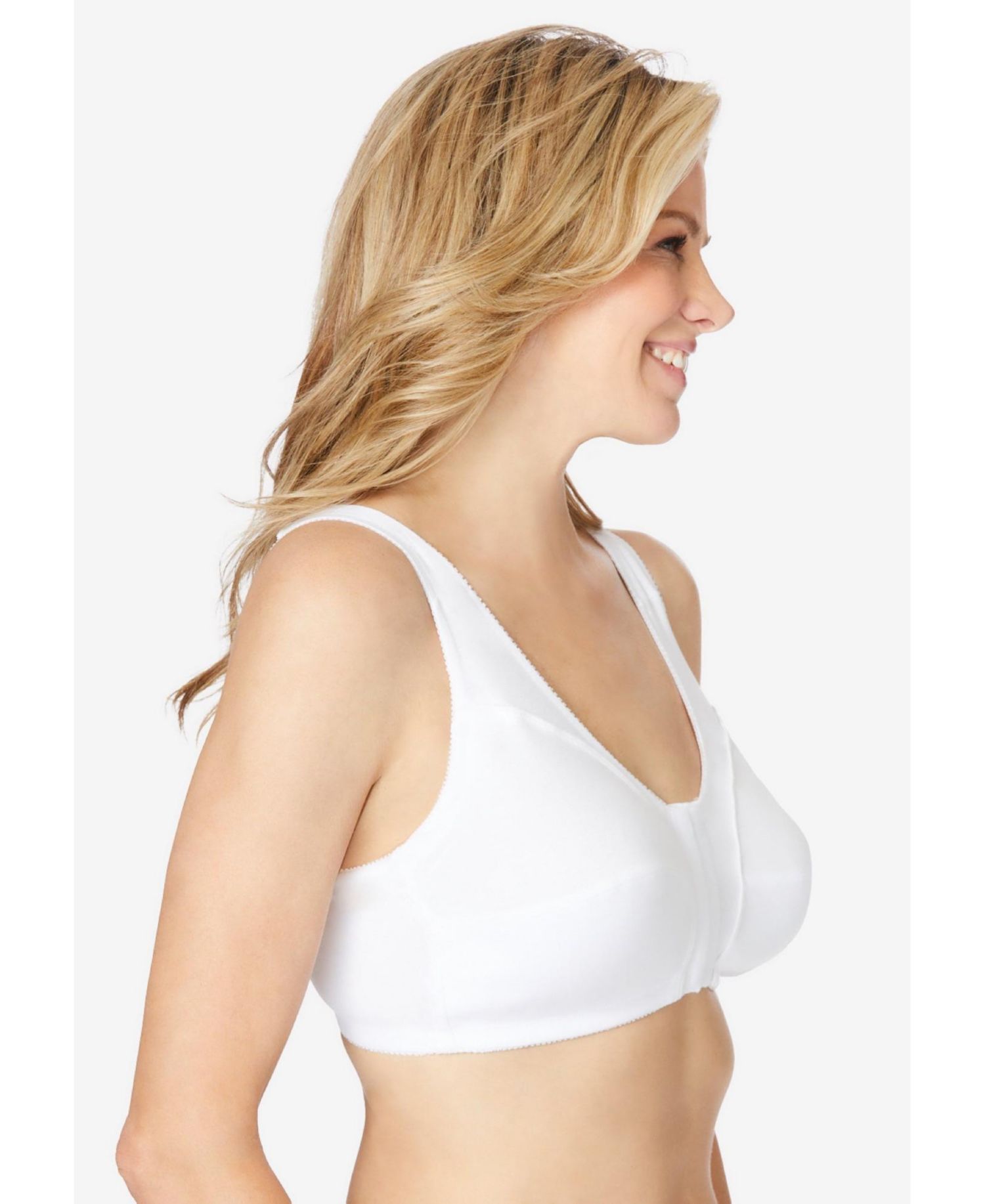Women's Front-Close Wireless Bra