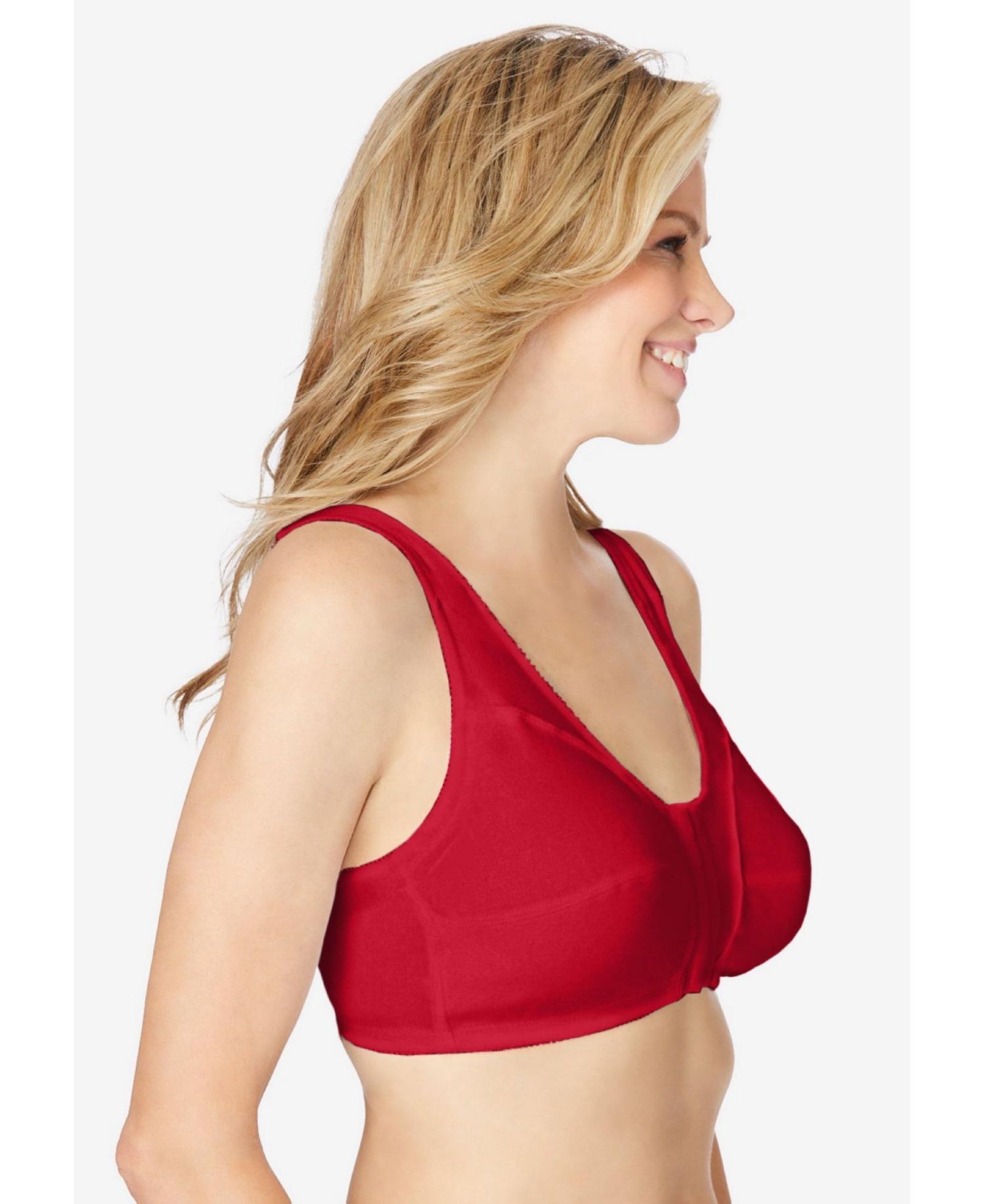 Women's Front-Close Wireless Bra