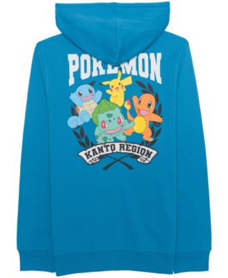 Men's Pok&eacute;mon Full Zip Classic-Fit Graphic Cotton-Blend Hoodie