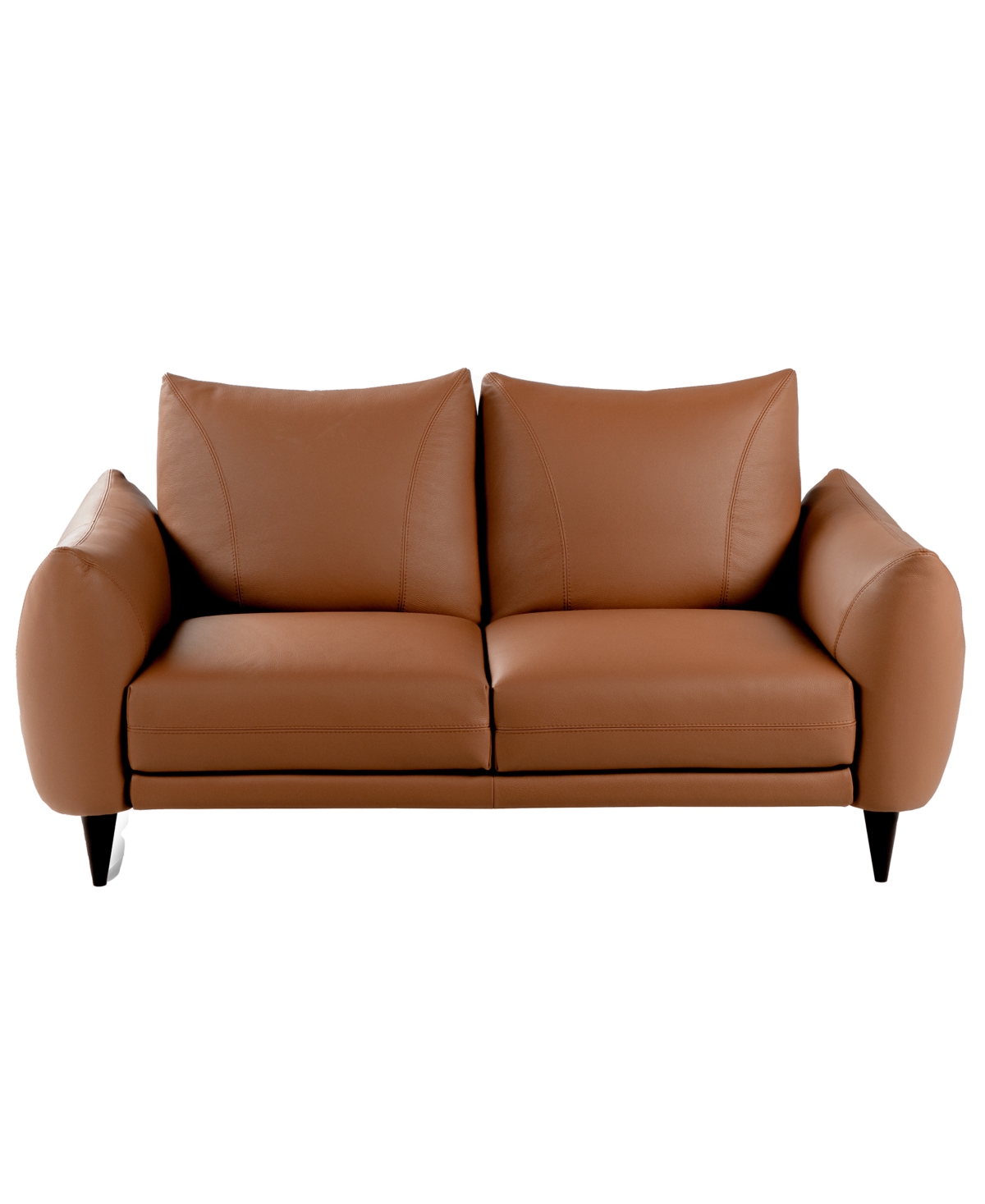 Nicoletti Home Alpino Leather Loveseat, Macy's Exclusive