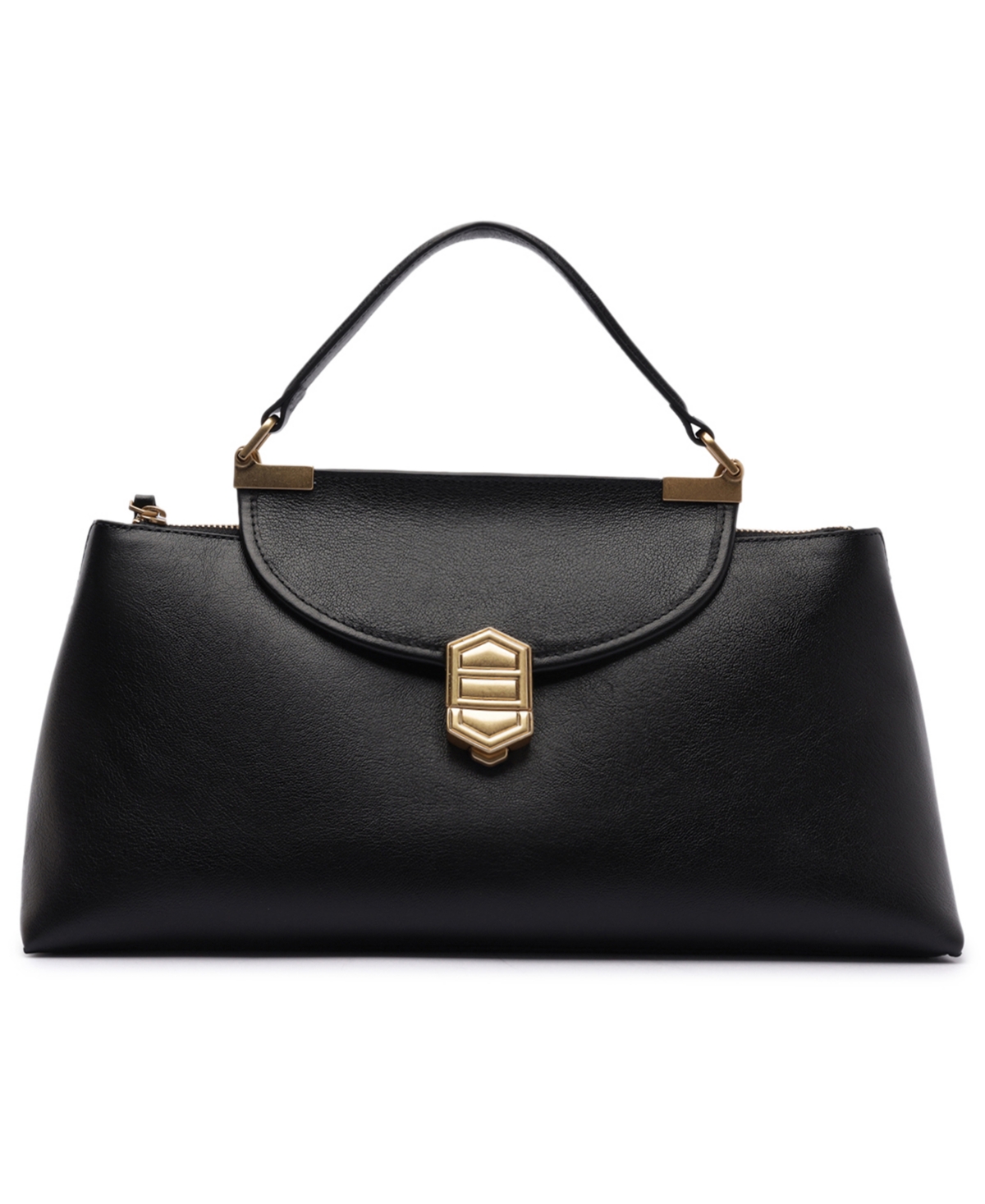 Arezzo Everly Leather Large Satchel Handbag