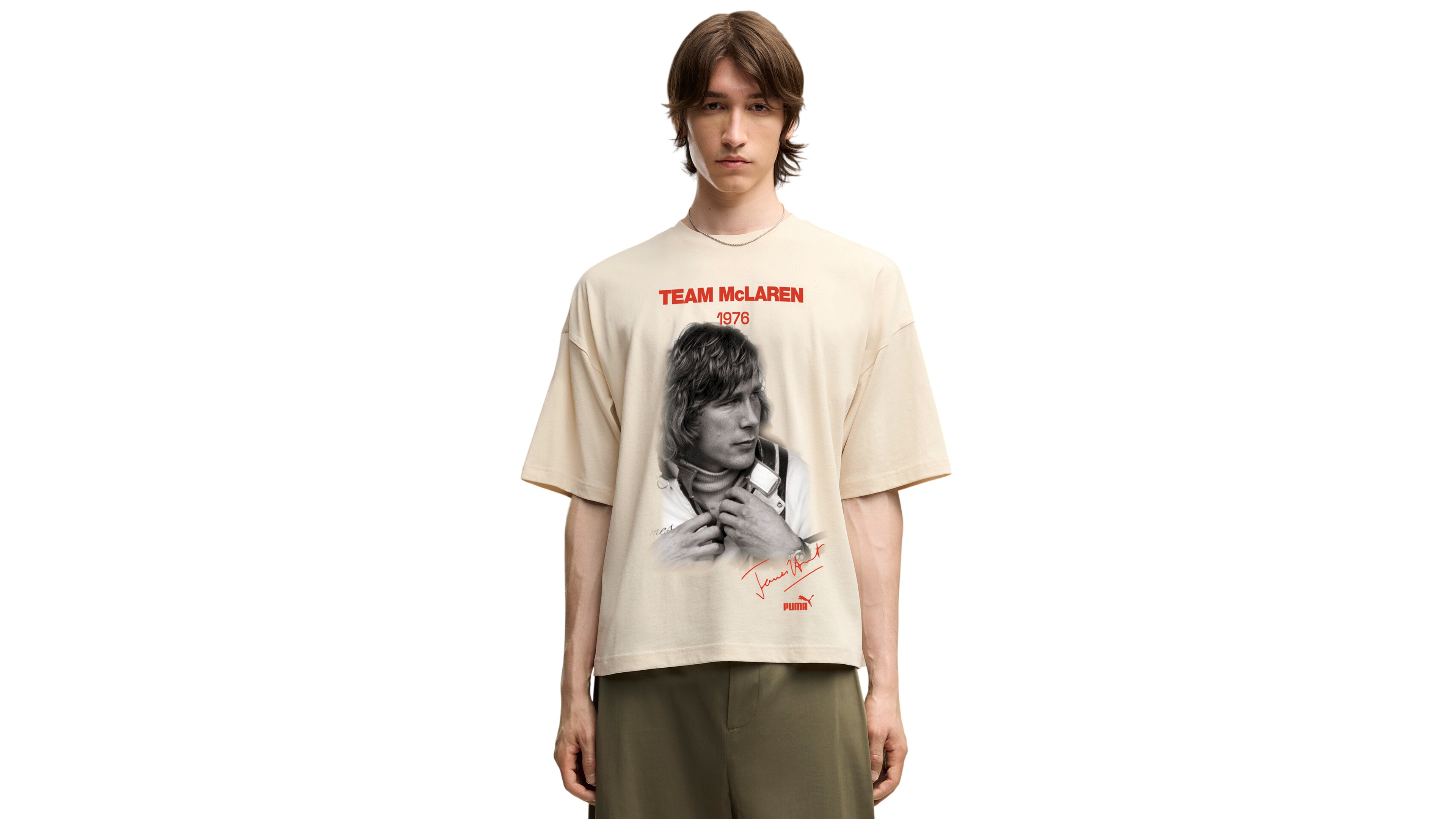 Puma Men's McLaren James Hunt Graphic T-Shirt