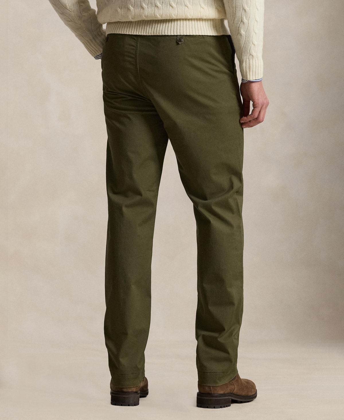Polo Ralph Lauren Men's Big & Tall Stretch Classic Fit Washed Chino Pants