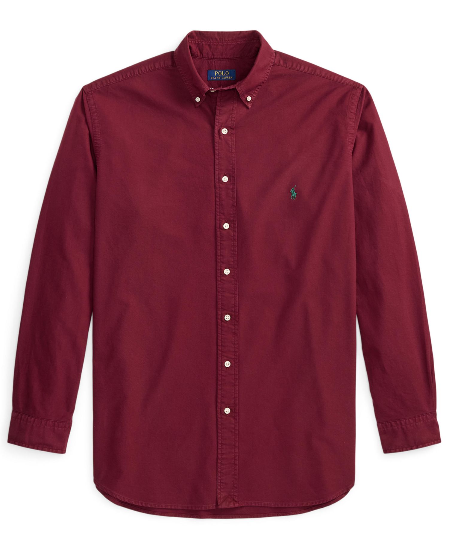 Men's Big & Tall Garment-Dyed Oxford Shirt