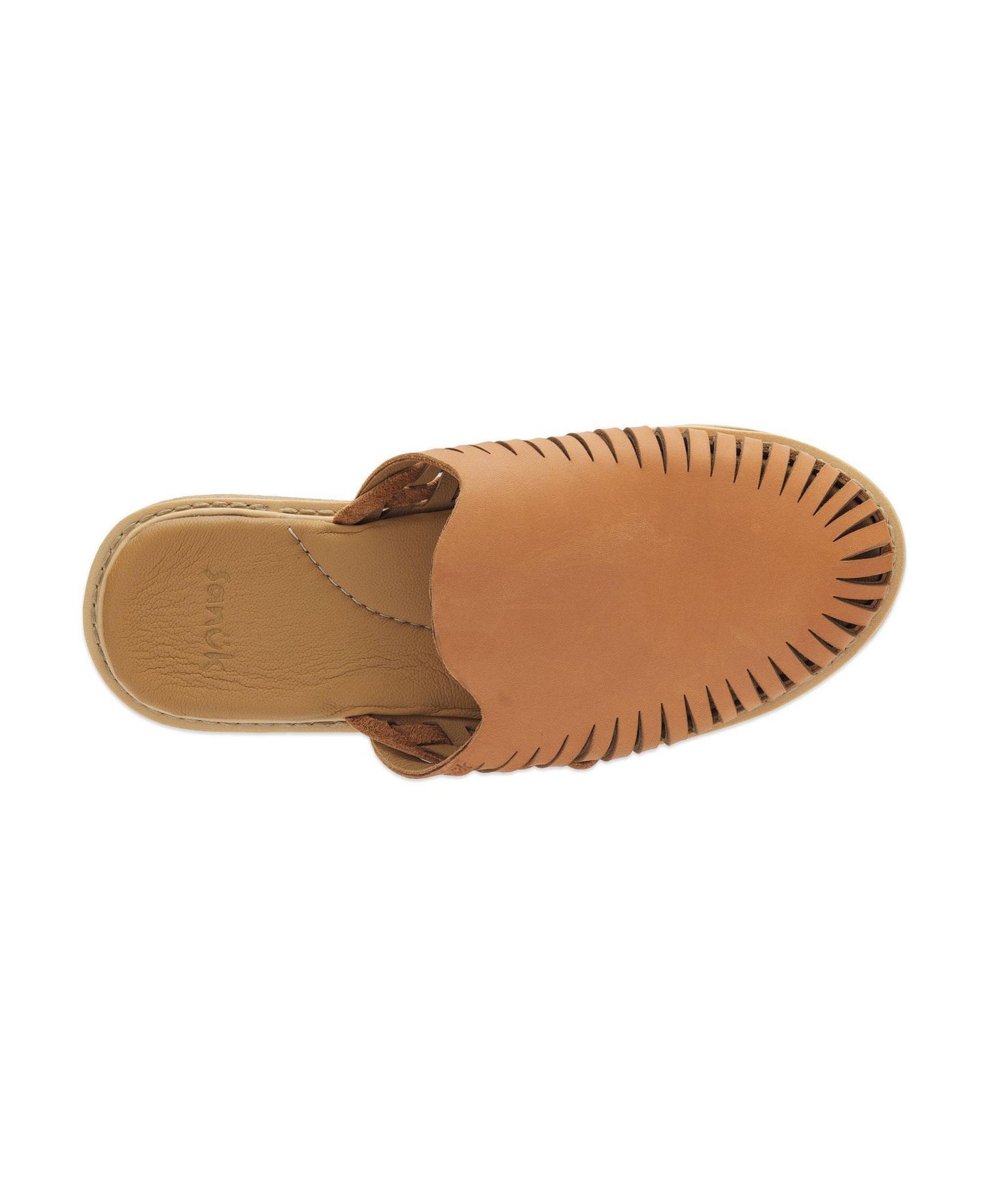 Женские сабо Sanuk You Got My Back Woven - Women Mules, цвет: Каштановый — фото 4