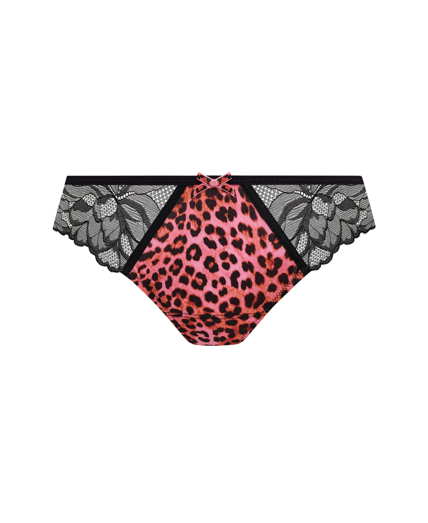 Women's Cherish Me Leopard-Print Lace Brief Panty