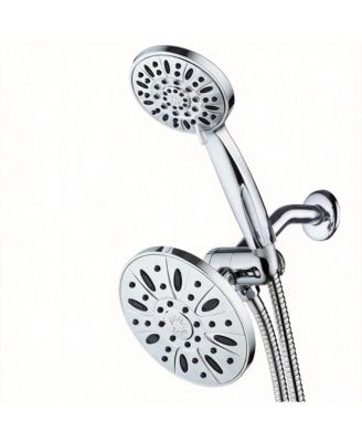 6" 3-Way Rainfall Showerhead with Handheld Combo