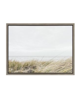 Sylvie East Beach Framed Canvas by Amy Peterson Art Studio