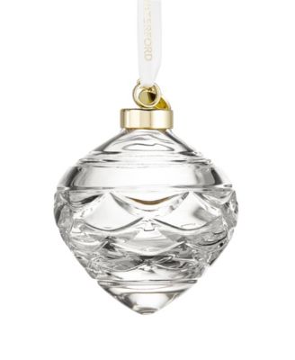 Winter Wonders Bauble Pinecone Crystal Ornament
