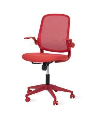 Ergonomic mesh office chair with lumbar support, adjustable swivel chair, padded seat, and casters. Suitable for offices, living rooms, and bedrooms