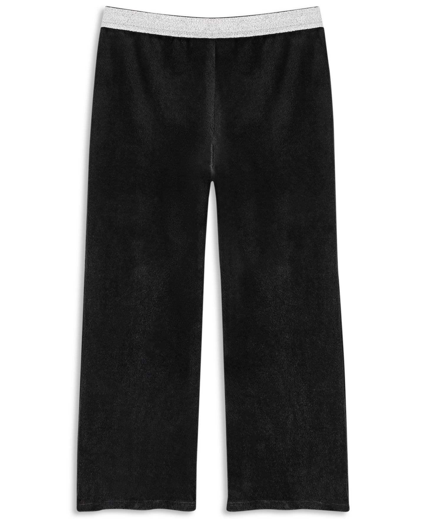 Брюки Epic Threads Velour Flare для девочек, цвет: Чёрный — фото 3