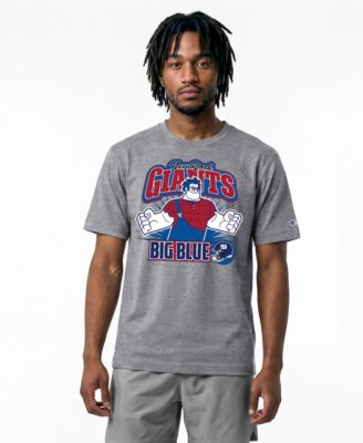 Men's Gray New York Giants Disney X Champion All Star T-Shirt