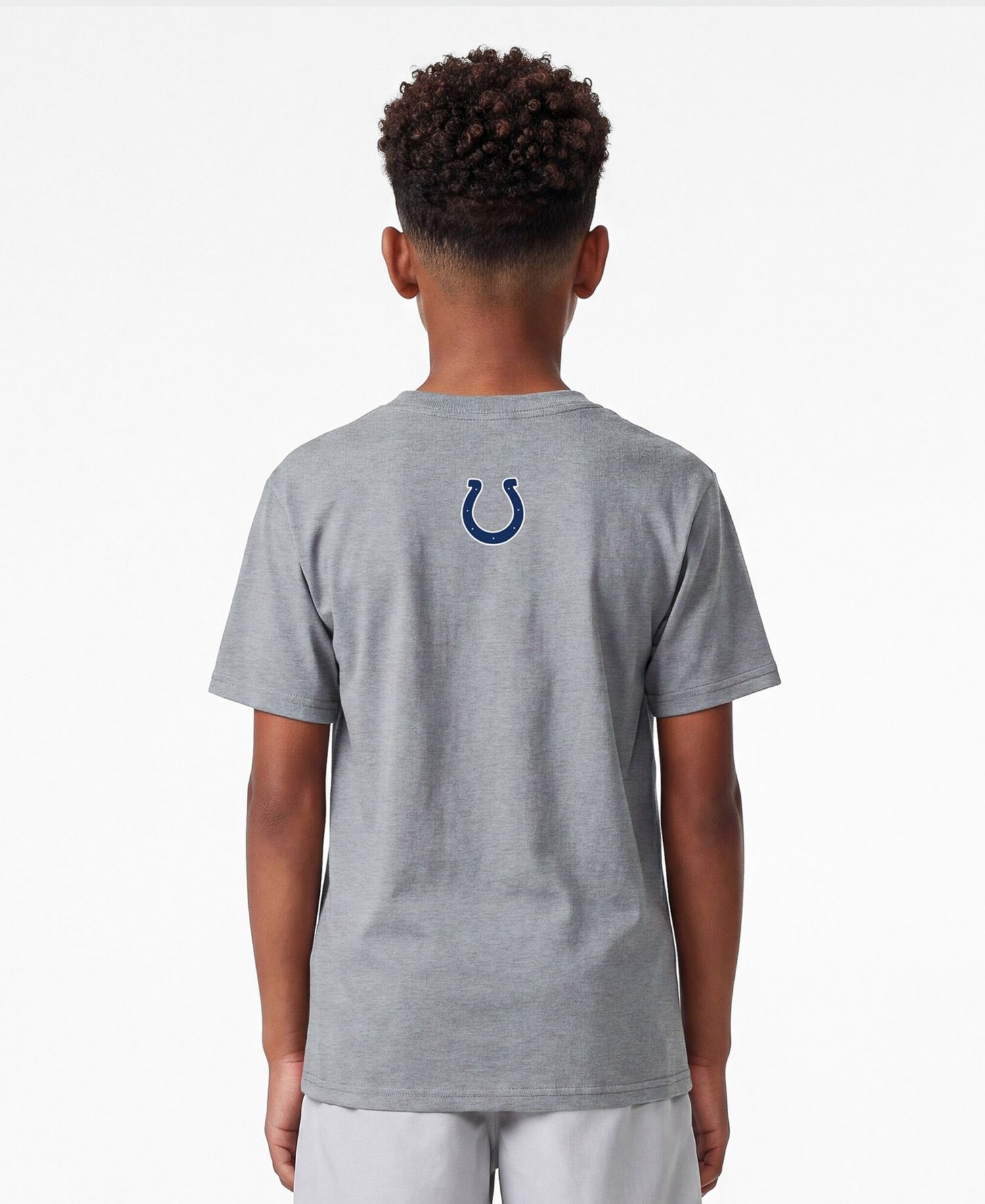Big Boys and Girls Heather Gray Indianapolis Colts Disney X Champion T-Shirt