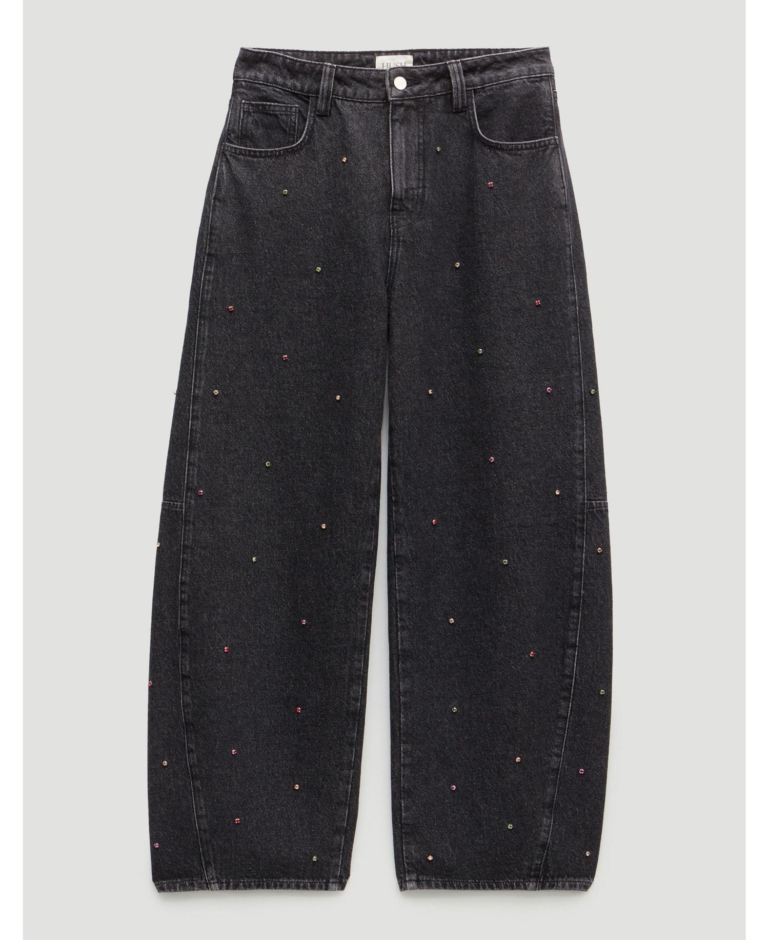 Women's Bree High-Waisted Barrel-Leg Relaxed-Fit Jeans