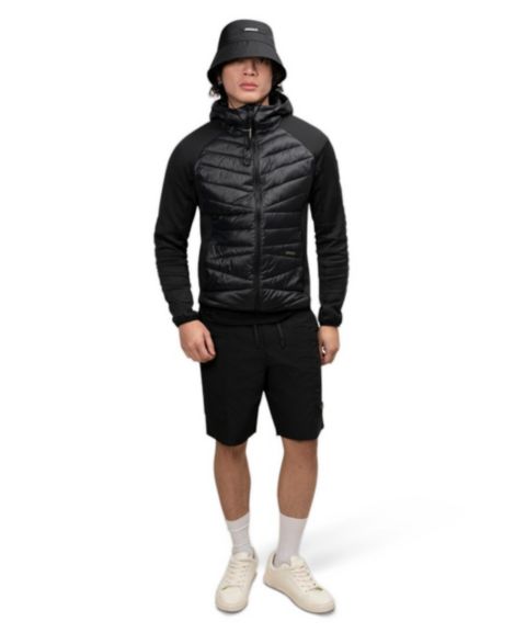 Мужская куртка JACK1T Titan Hooded Hybrid, цвет: Чёрный