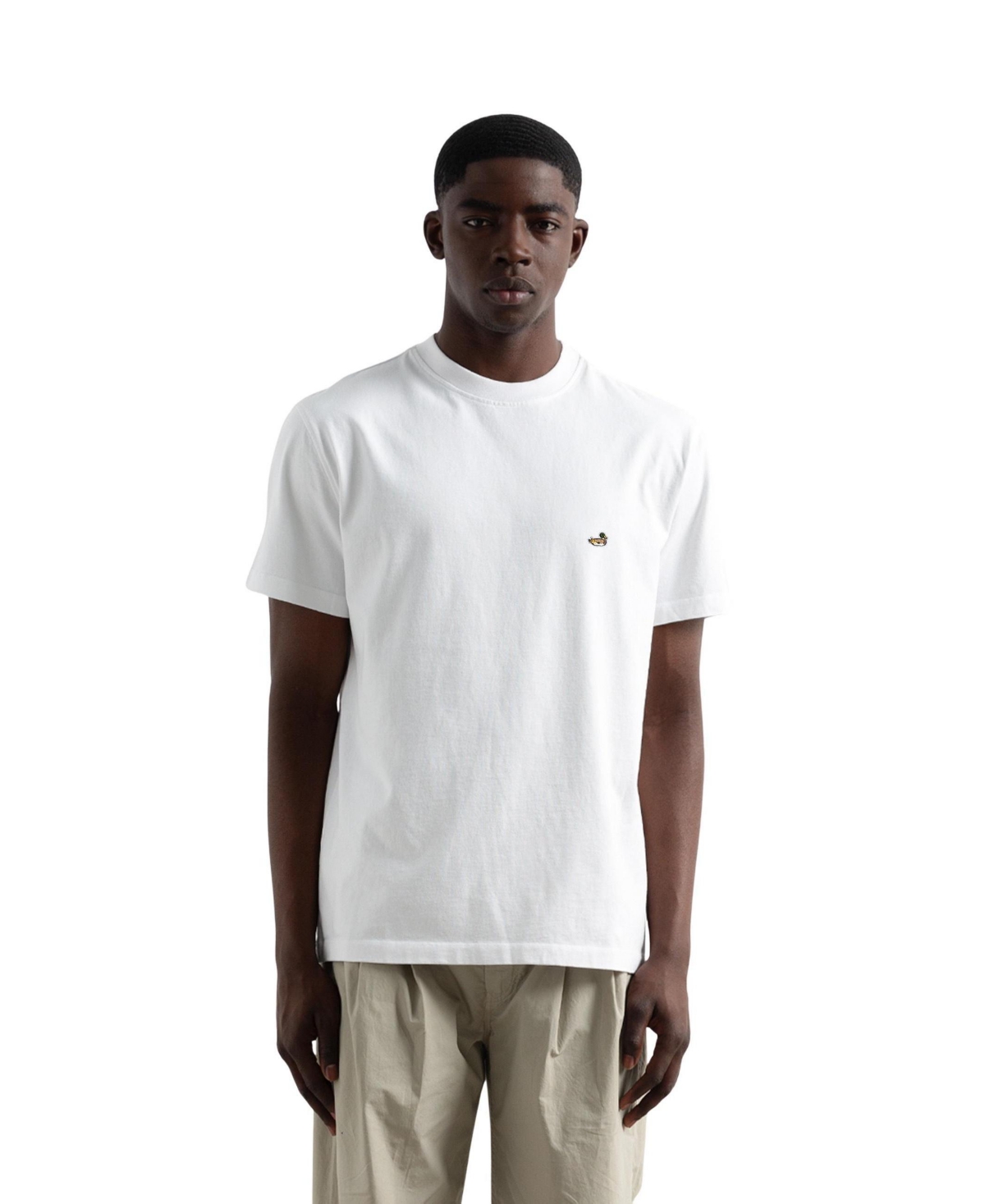 Edmmond Studios Men's Duck Patch Short-Sleeve Cotton T-Shirt