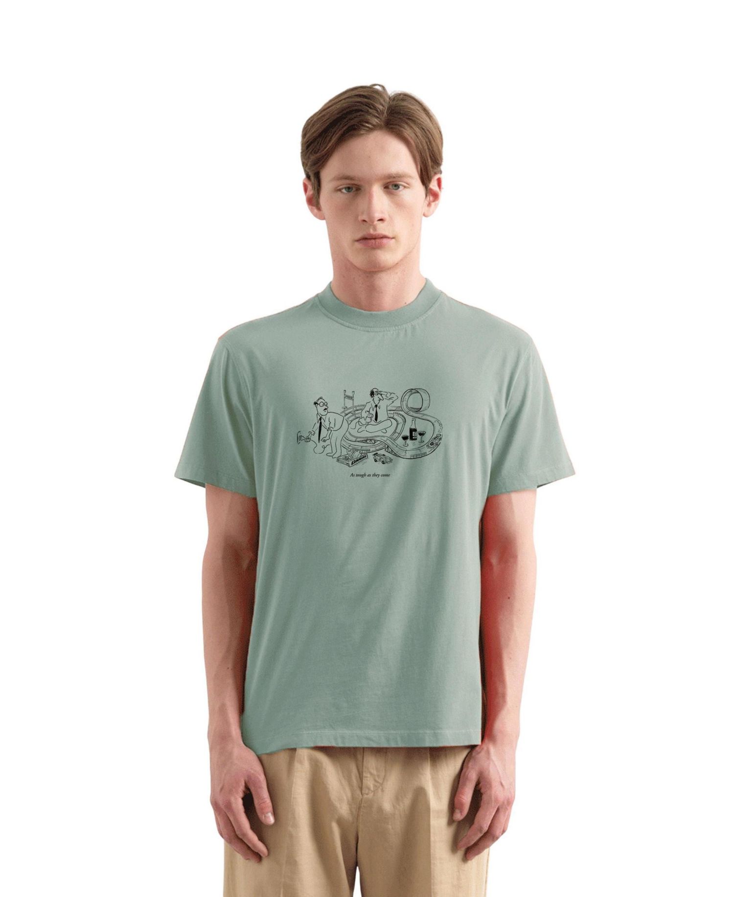 Men's Scalextric Graphic Cotton Relaxed-Fit T-Shirt