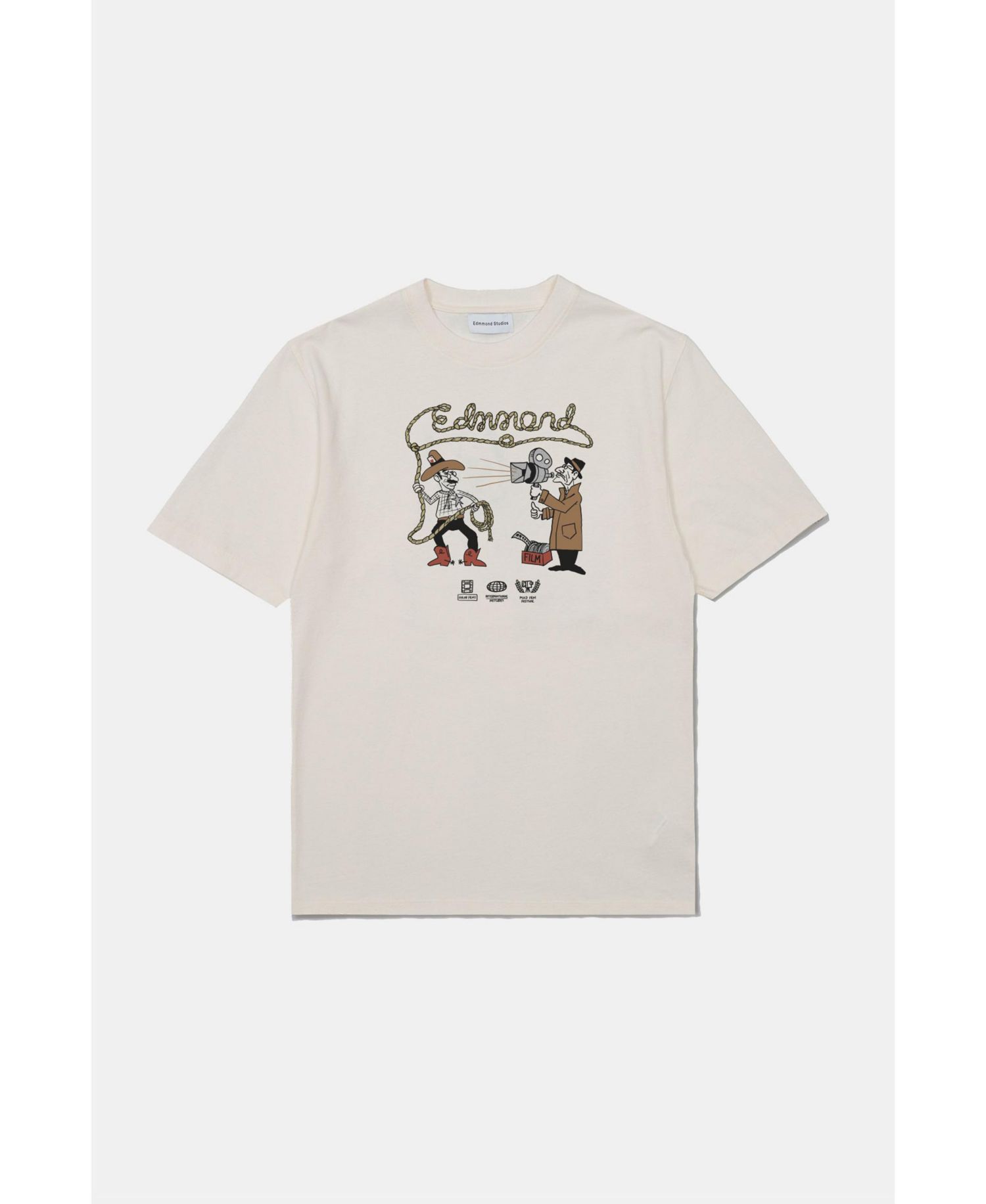 Men's Western Graphic Crew Neck T-Shirt