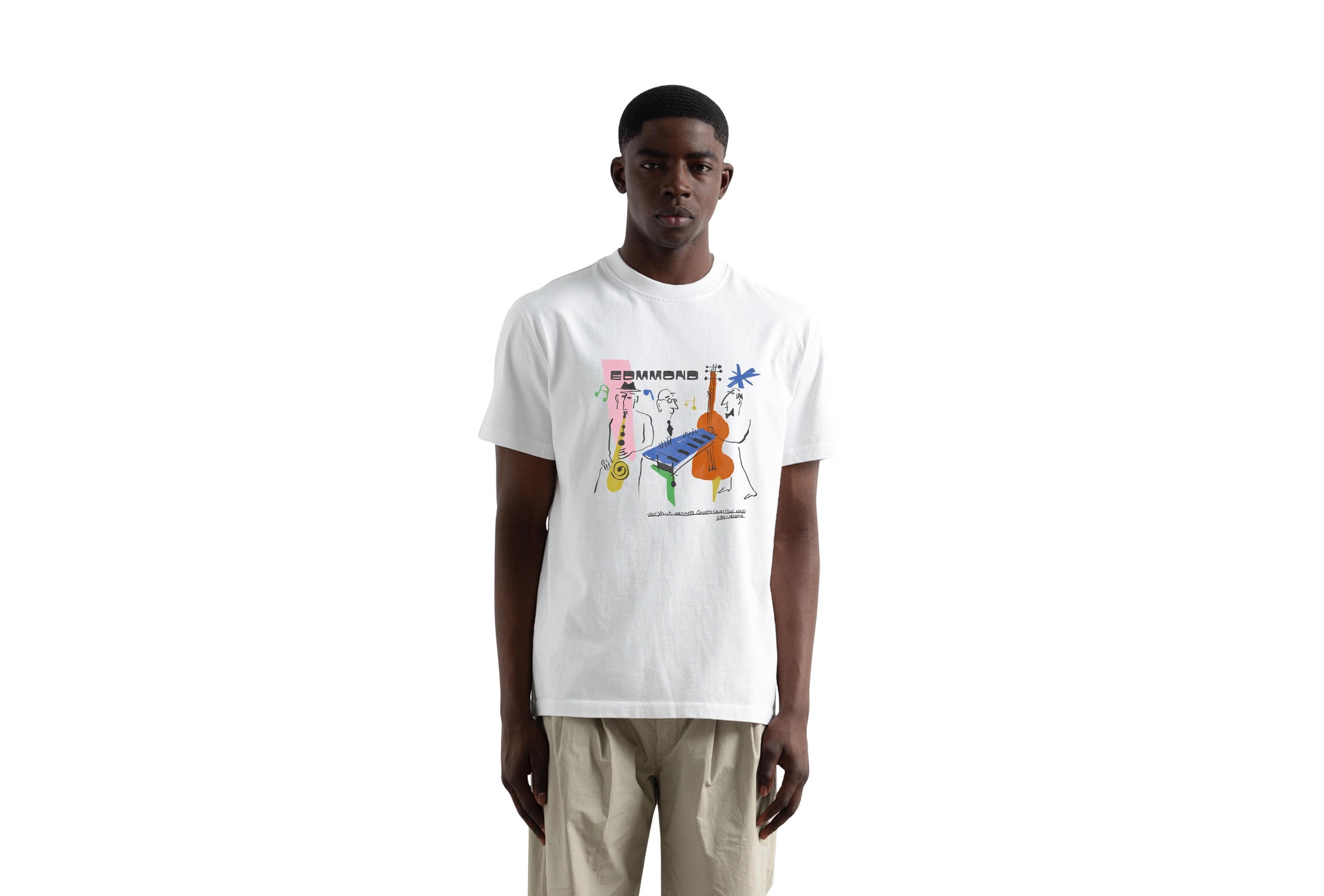 Edmmond Studios Men's Cassette Graphic Retro T-Shirt