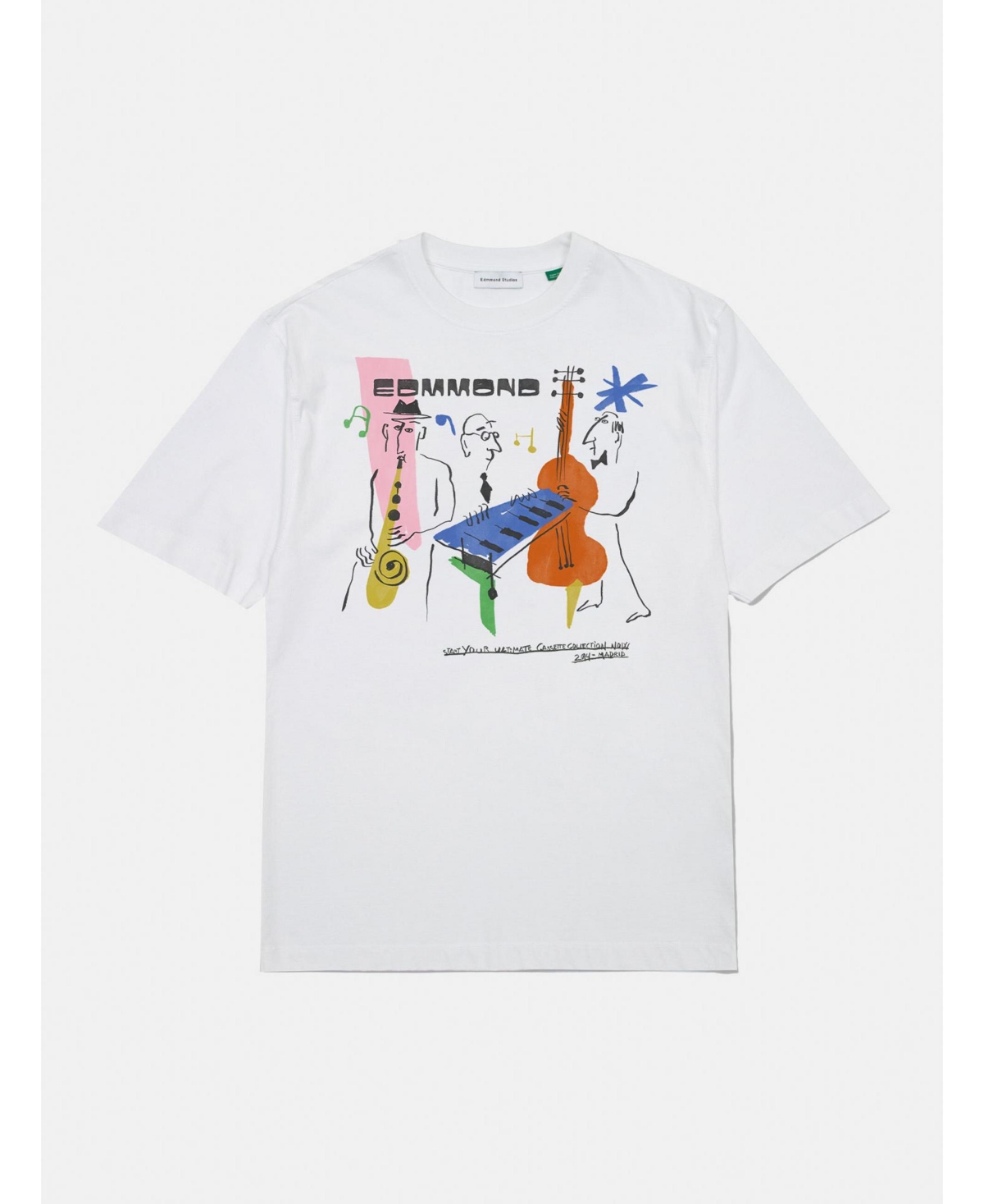 Edmmond Studios Men's Cassette Graphic-Print Relaxed-Fit T-Shirt