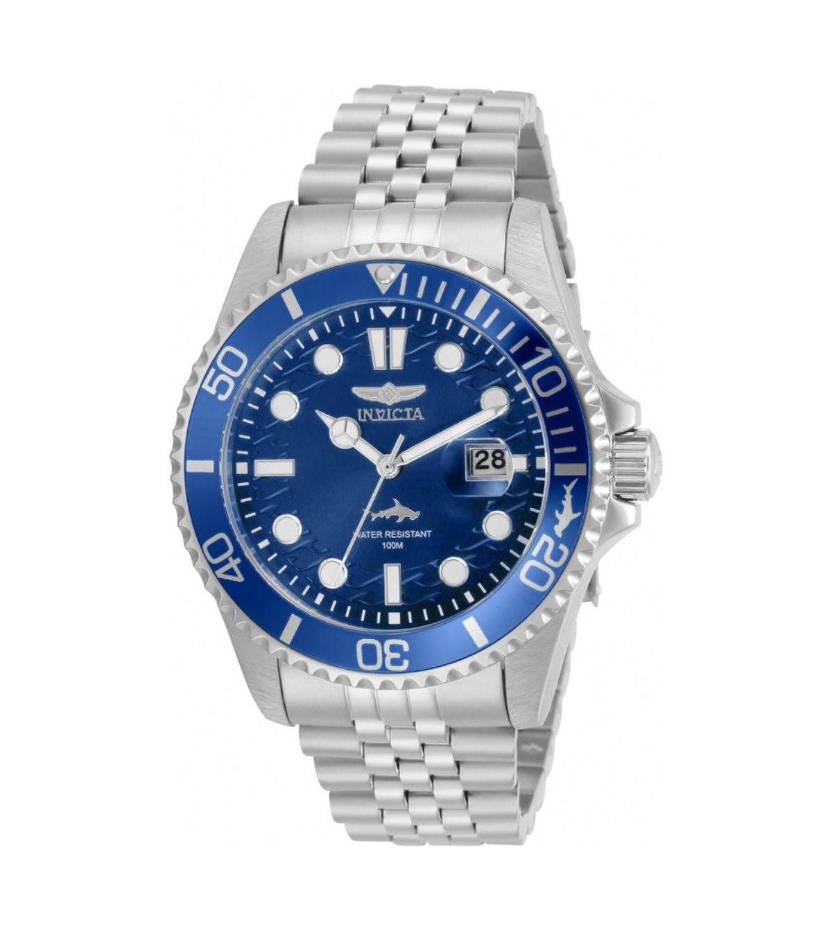 Invicta Pro Diver 30610 Men's 43mm Quartz Watch - Stainless Steel Bracelet
