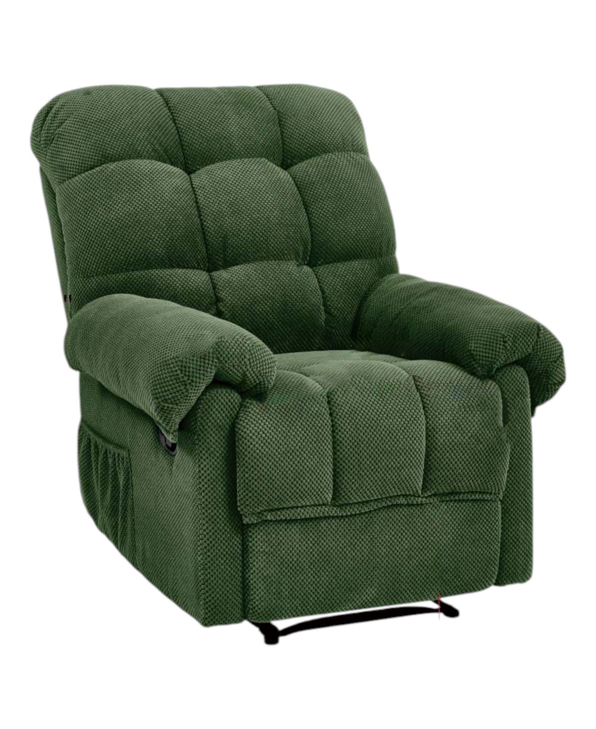 Slickblue Living Room Recliner Chair with Padded Footrest and Comfort Seating