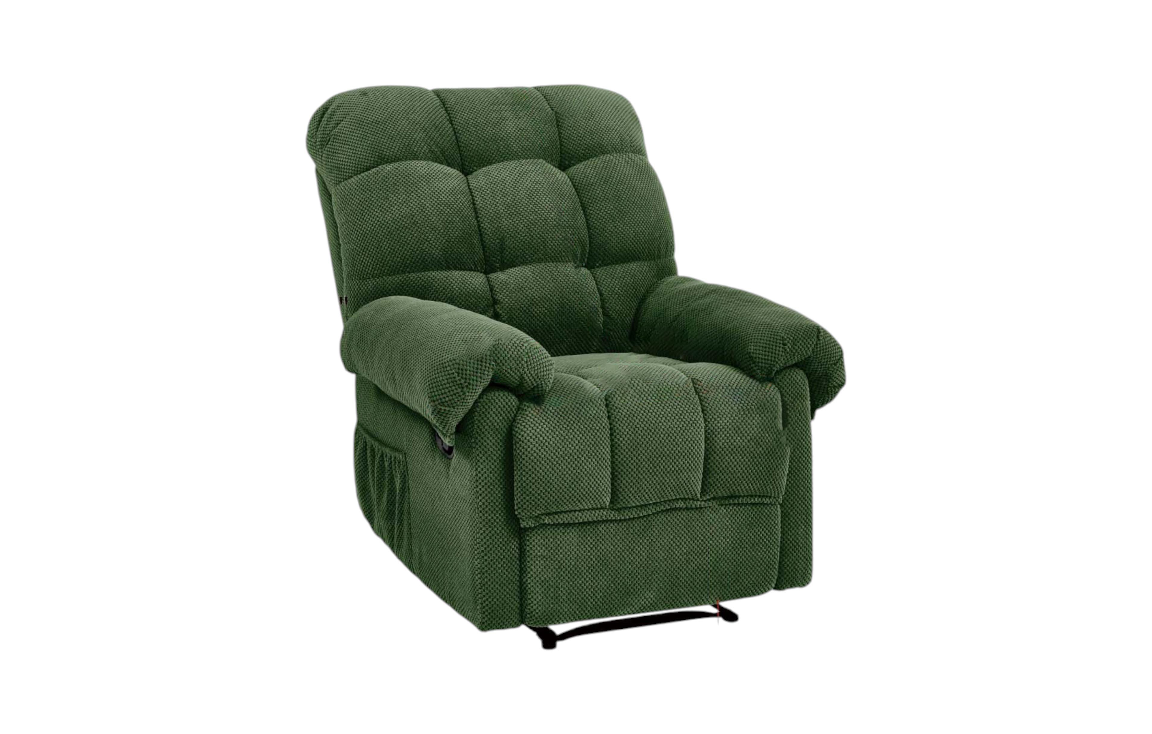 Slickblue Living Room Recliner Chair with Padded Footrest and Comfort Seating