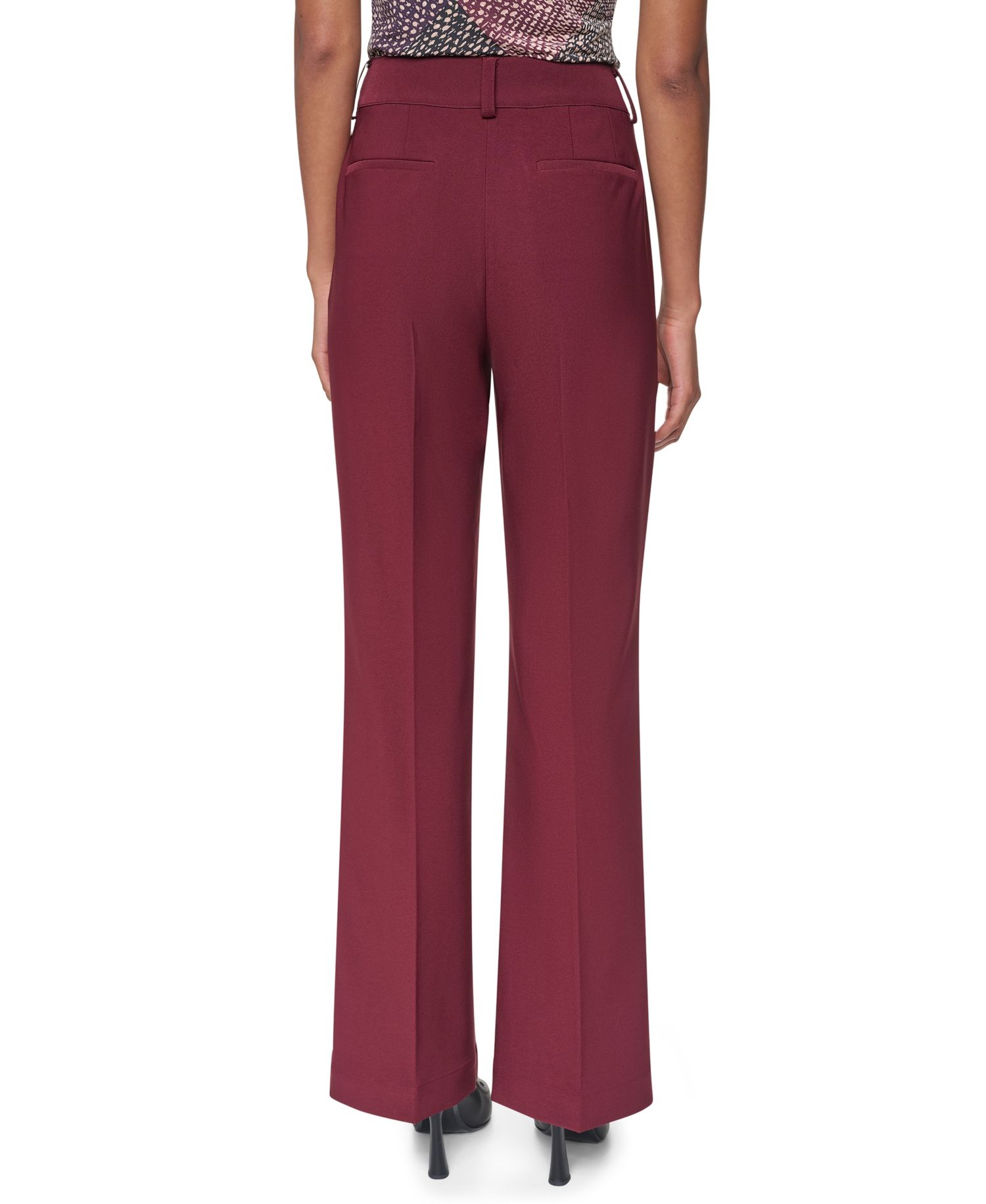 Women's High-Waisted Wide-Leg Dress Pants