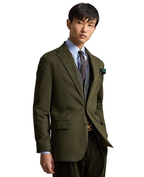 Мужской пиджак Polo Ralph Lauren Polo Unconstructed Modern Suit, цвет: Зелёный