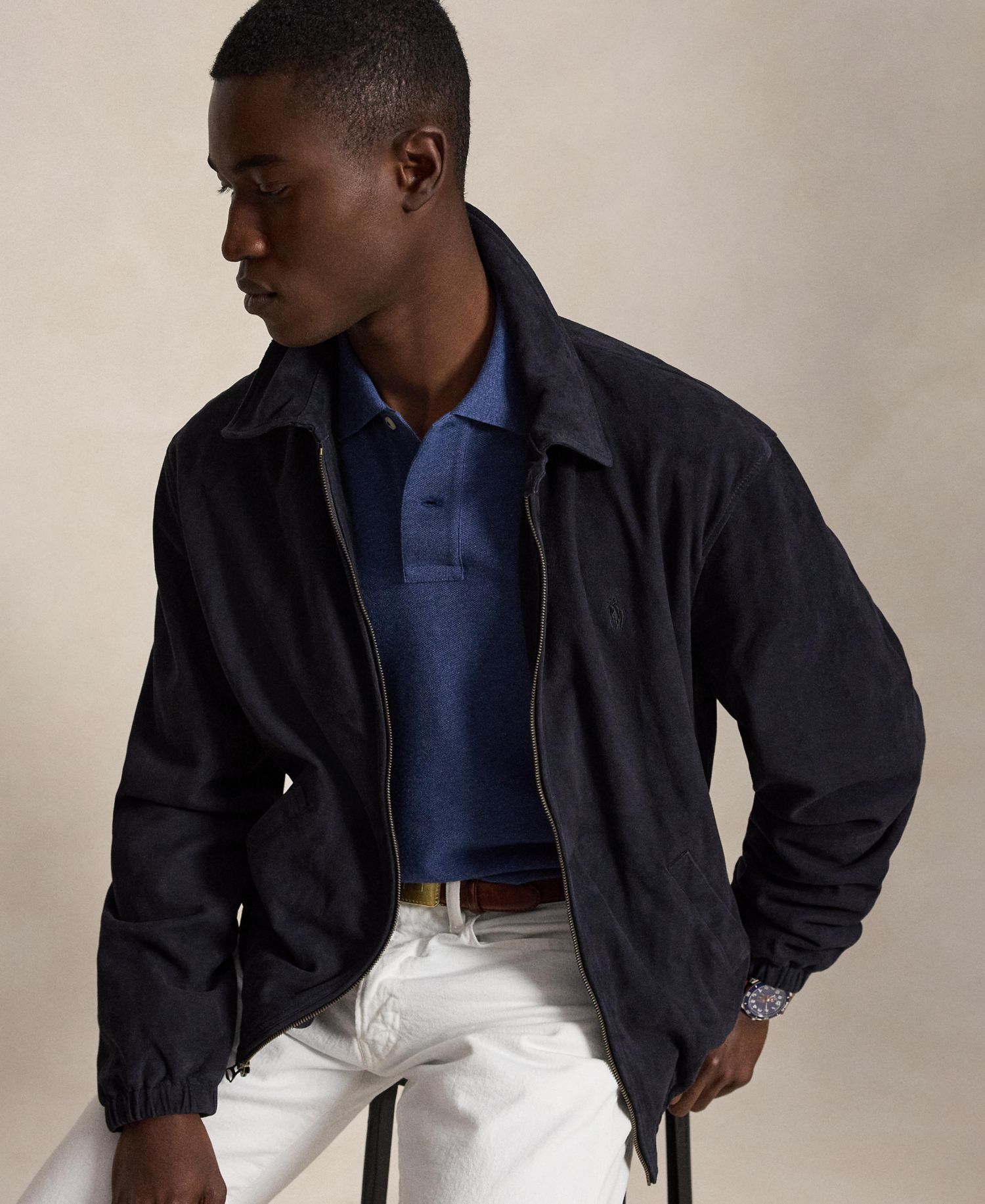 Men's Classic-Fit Mesh Polo Shirt
