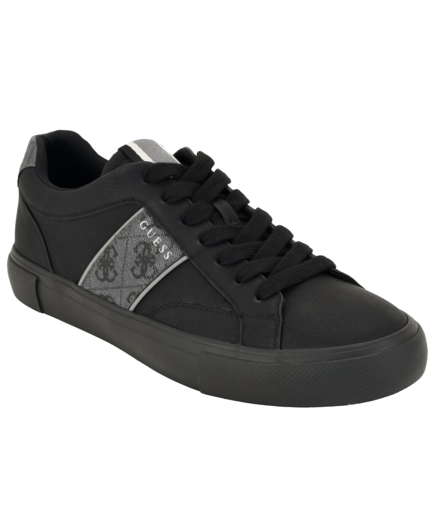 Мужские кроссовки GUESS Cribe Low-Top, цвет: Чёрный — фото 1