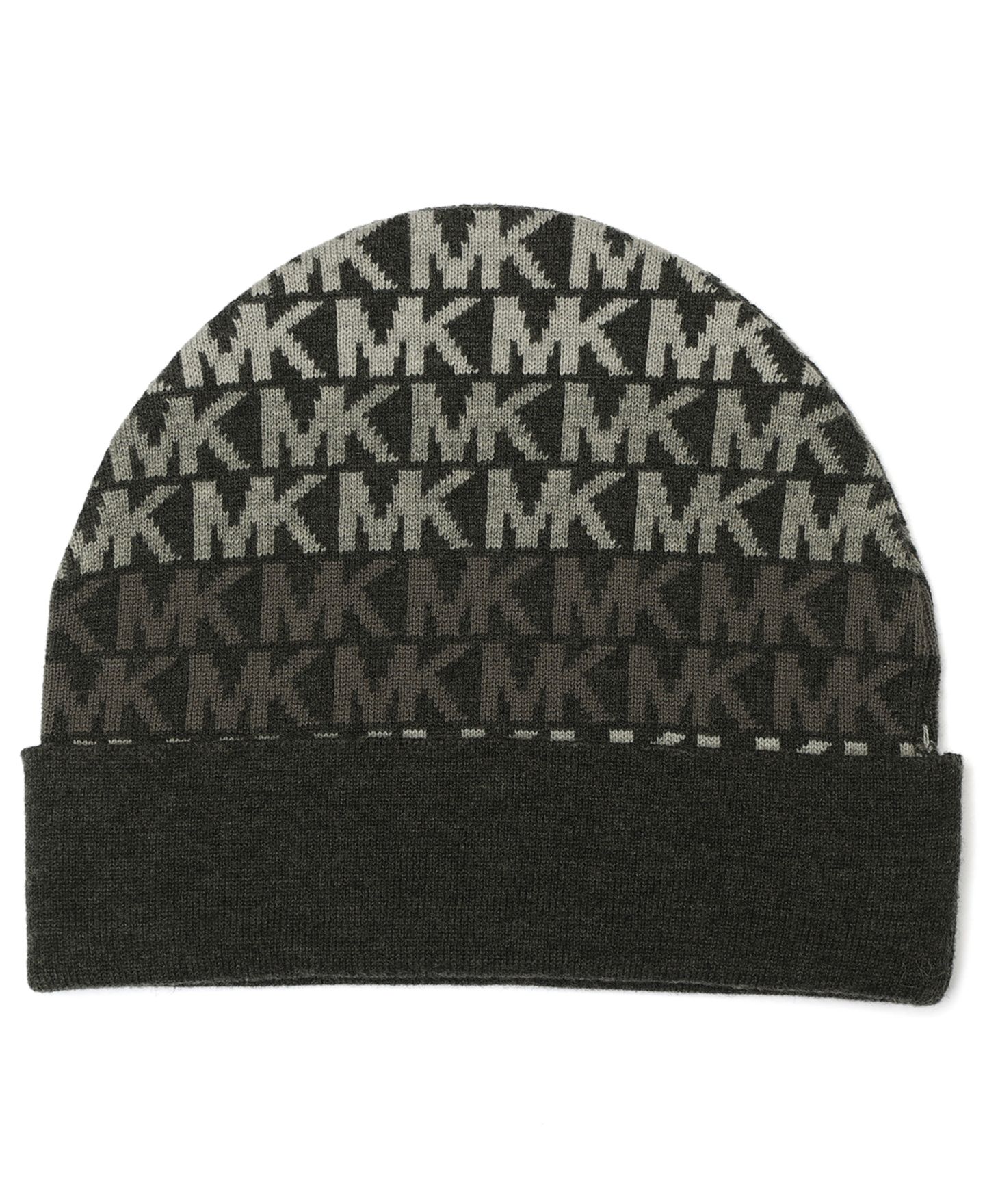 Мужская шапка Michael Kors Stripe Cuff Knit, цвет: Разноцветный — фото 1