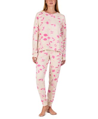 Women's Crewneck Long-Sleeve Sweater-Knit Top and Pants, 2-Piece Set