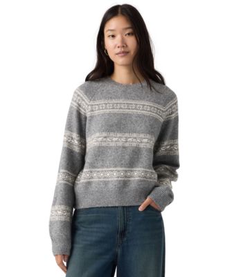 Women's Jolie Fair Isle Wool-Blend Crewneck Sweater