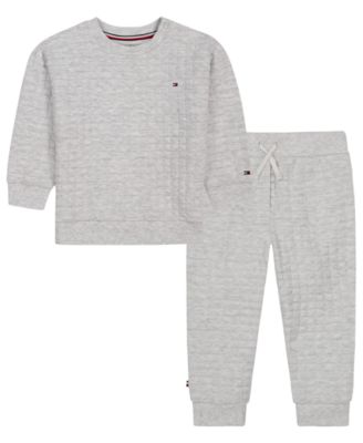 Baby Boys' Long-Sleeve Crewneck and Joggers, 2-Piece Set