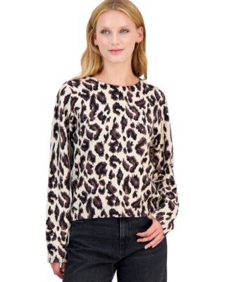 Women's Bema Long-Sleeve Striped Sweater