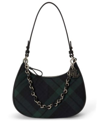 Plaid Marcy Small Shoulder Handbag