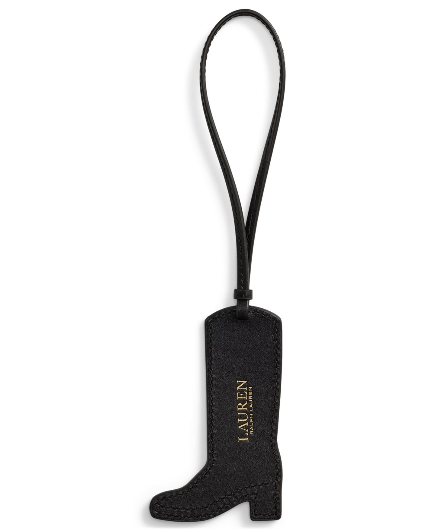 Женский брелок Lauren Ralph Lauren Suede Boot Charm, цвет: Чёрный — фото 3