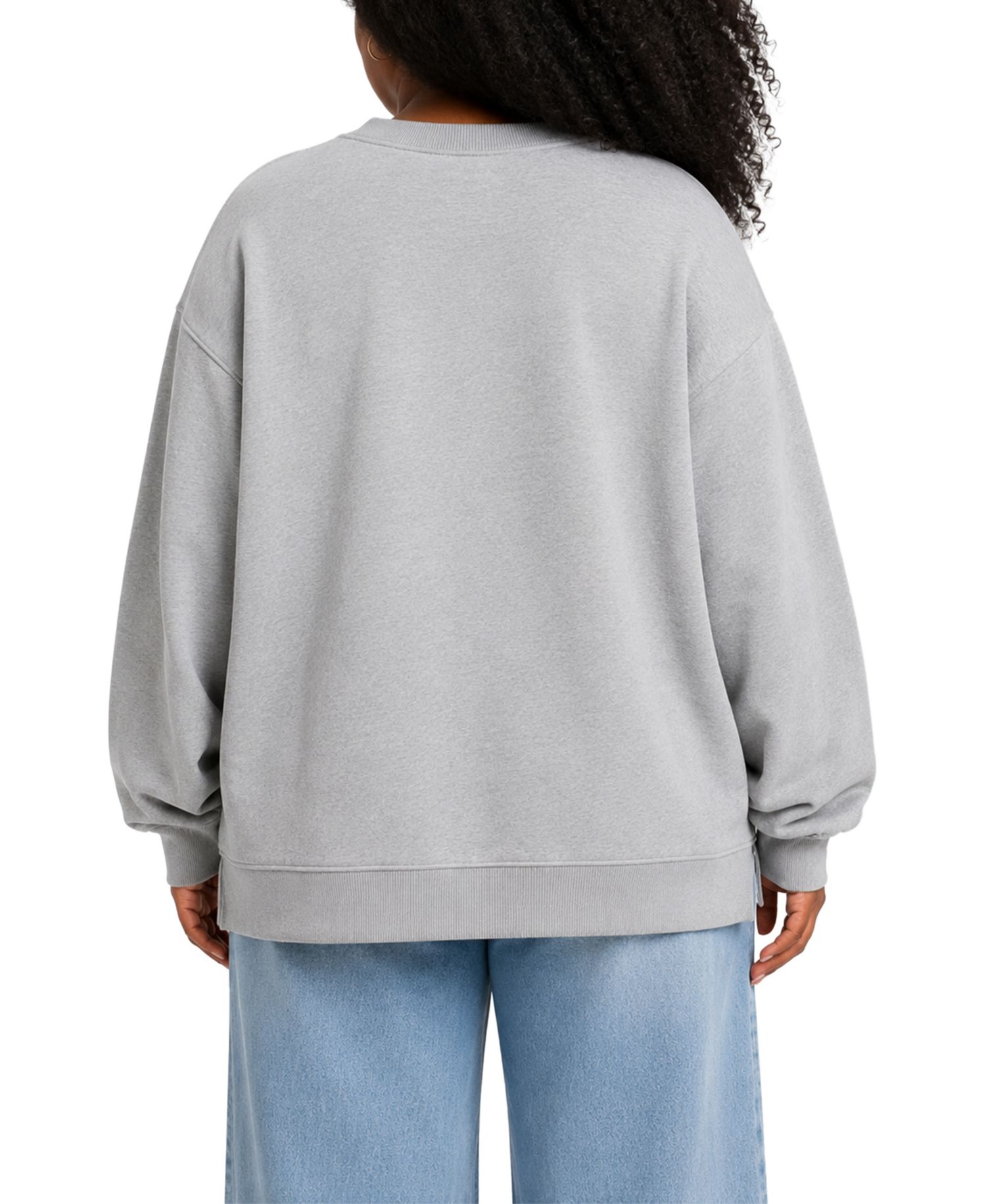 Plus Size Snoopy Long-Sleeve Cotton Graphic Sweatshirt