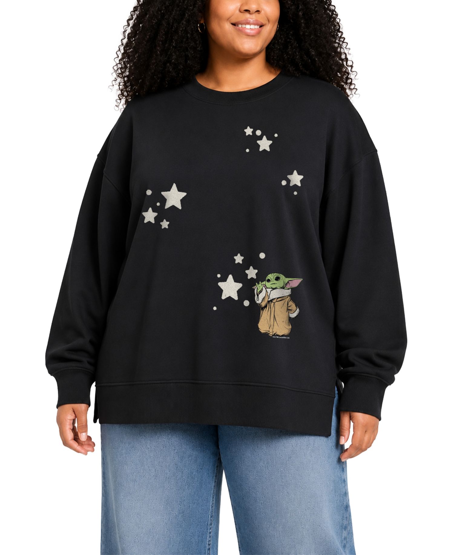 Plus Size Star Wars Graphic Sweatshirt
